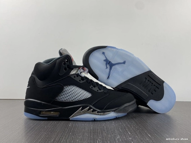 Rep Metallic 845035-003 Jordan Retro (2016) 5 Black 0717
